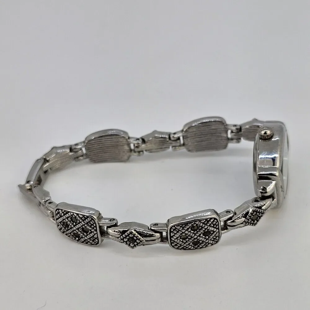 LA Express Women's Watch 18MM Blue Dial Gray Bracelet Band‎ 6